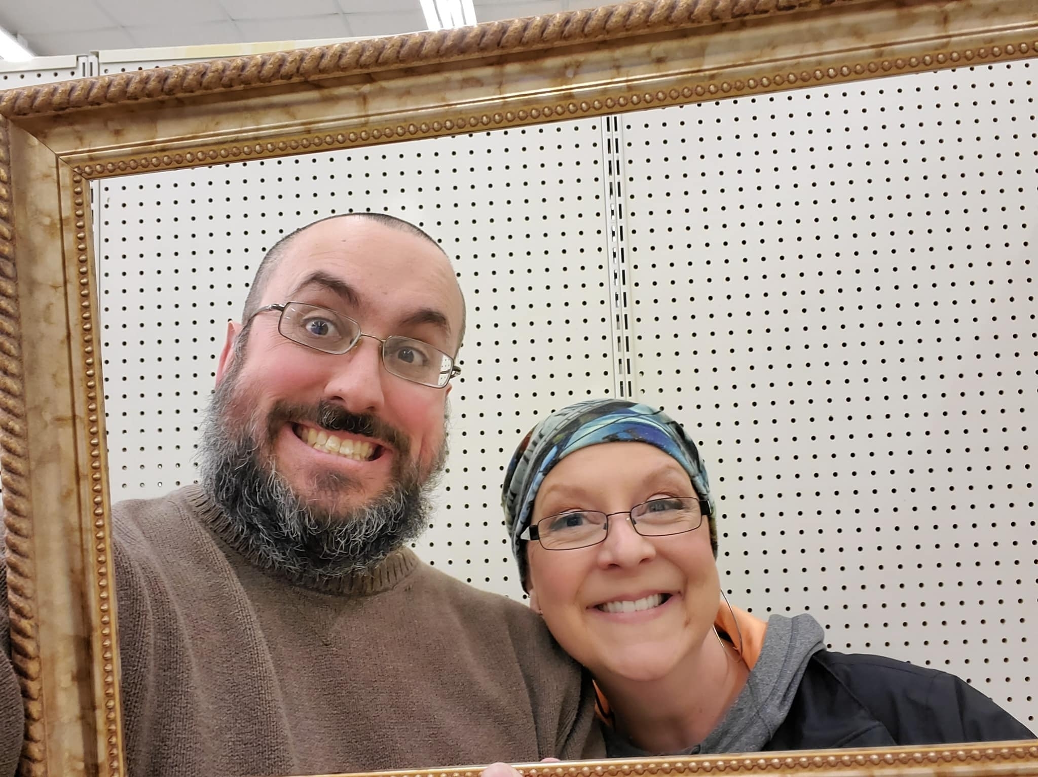 Luc Daigle (owner, web designer) and Kim Chabre (resident artist and all around creative person).