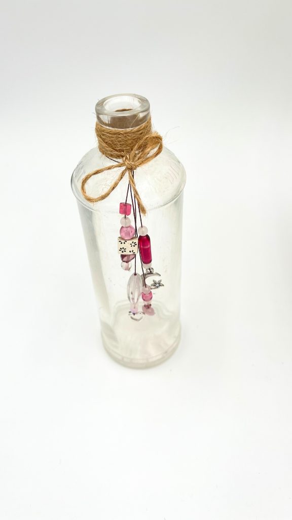Upcycled Vintage L.F. Bottle Vase from the Aroostook River - Image 4