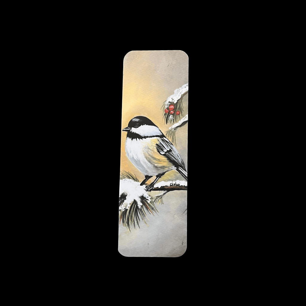 Winter Chickadee Bookmark - Image 7
